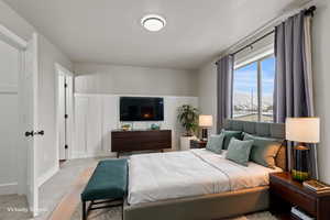 Primary bedroom, decorated with ai