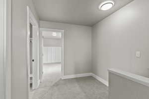 Landing at the top of the stairs