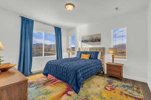 Wake up to mountain views