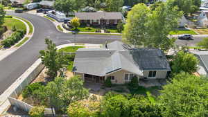 View of subject property