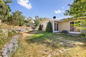 View of yard featuring a patio area