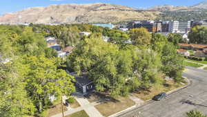 Bird's eye view of mountains