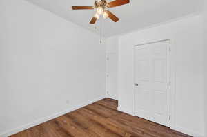 Another view of main level bedroom area.