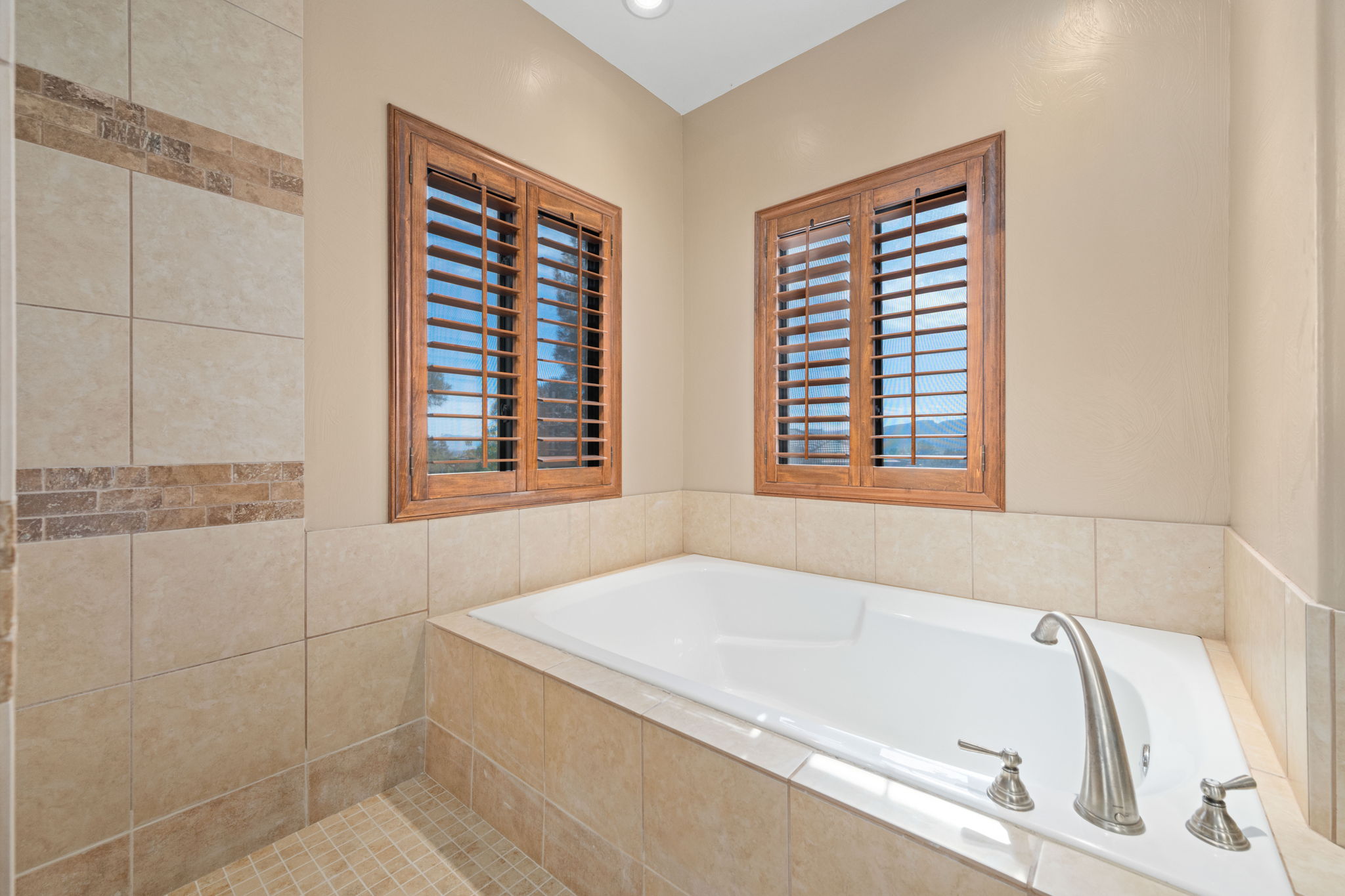 Bathroom featuring a bath
