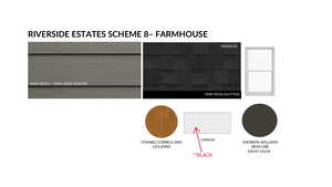 View of a document with a collage of images