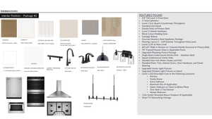 View of a document with a collage of images