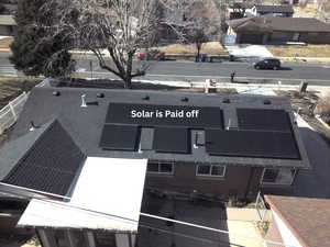 (19) Panel SOLAR system, paid off system. NO lease, it's all yours when you buy the home.