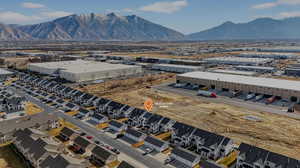 Drone / aerial view of mountains