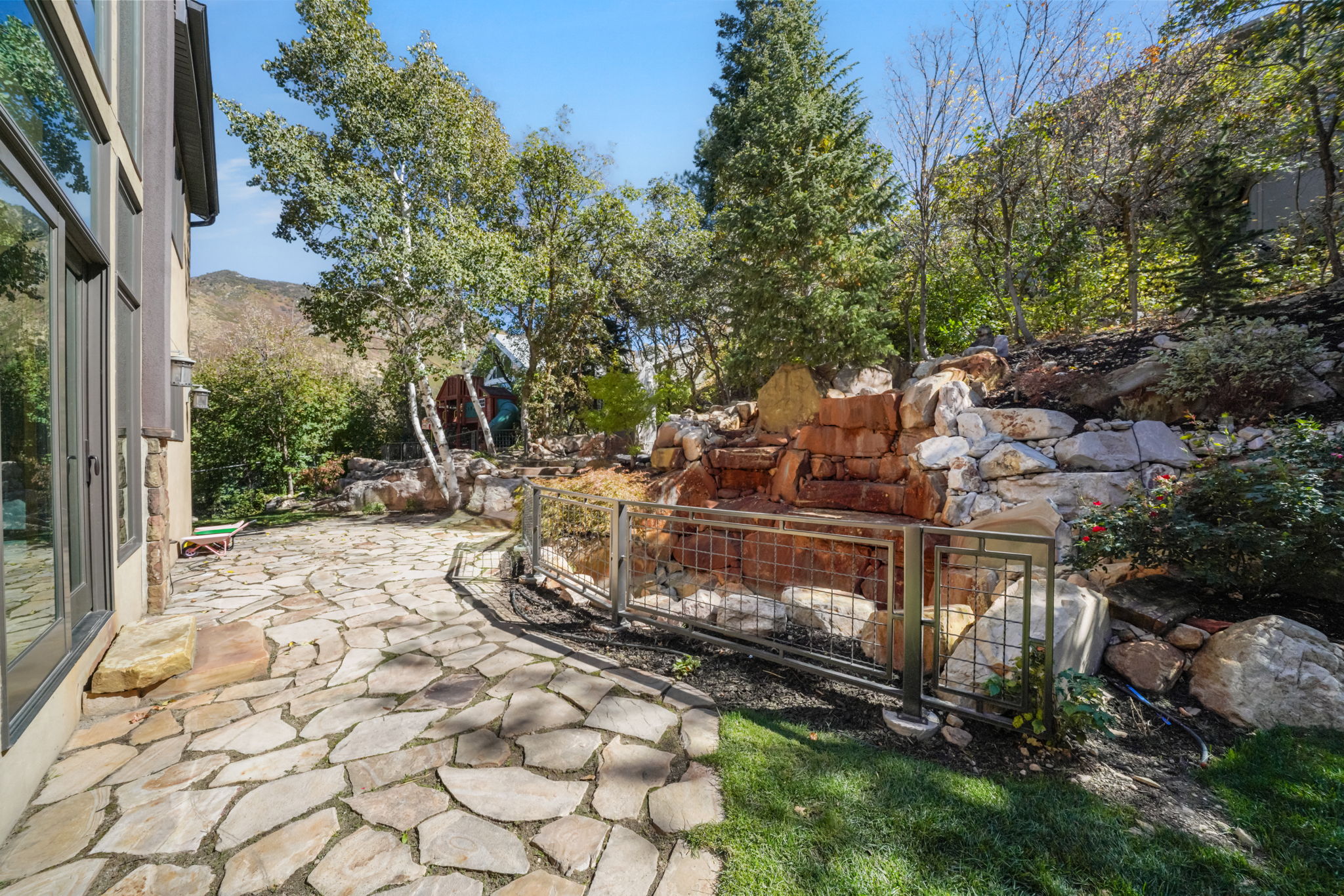 View of patio