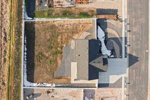 Bird's eye view of subject property