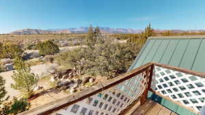 View from second floor.