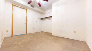 Second non-conforming bedroom in basement apartment.