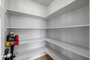 View of storage area