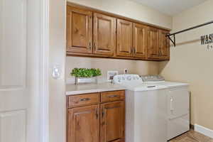Laundry Room with cabinetry