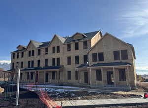 View of front of house with a porch