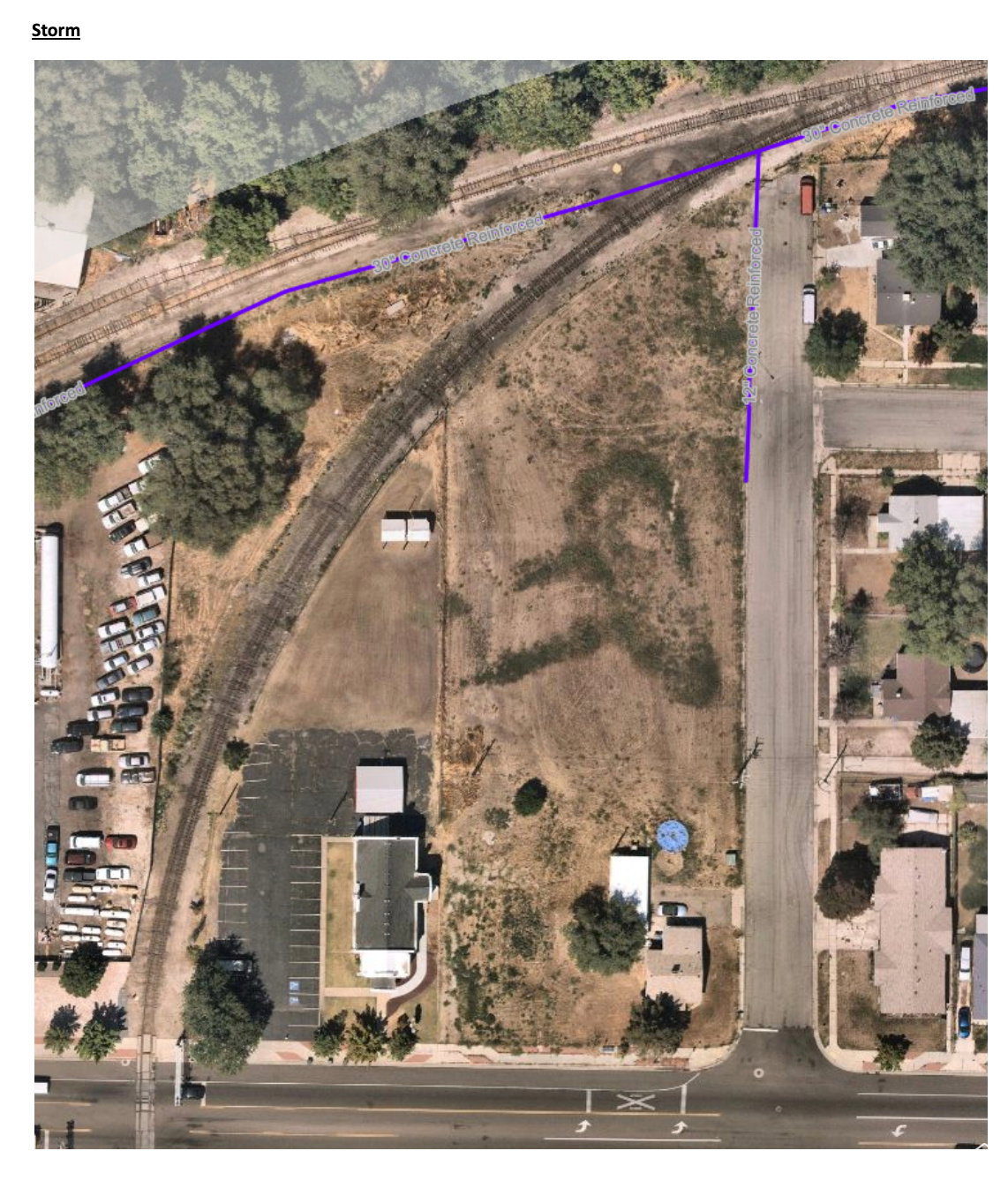Map / location featuring property boundaries highlighted