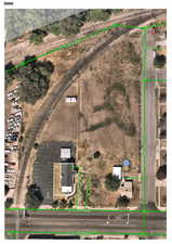 Map / location featuring property boundaries highlighted