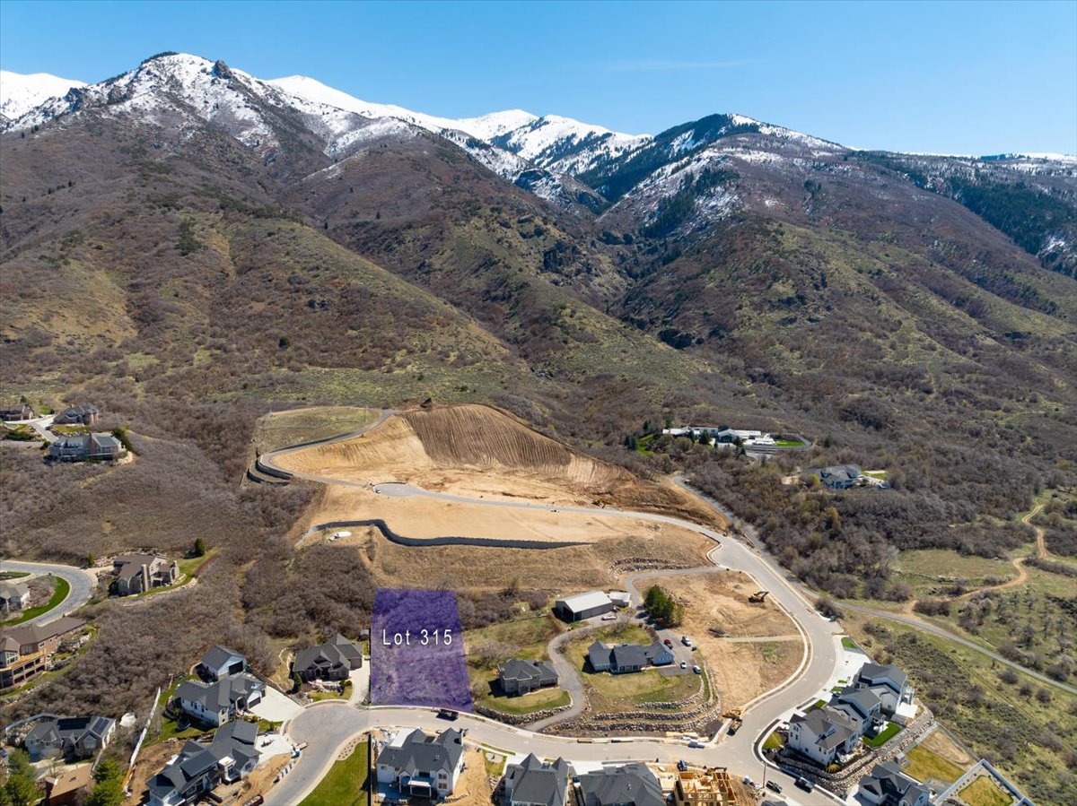 View of mountain background