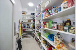 View of pantry