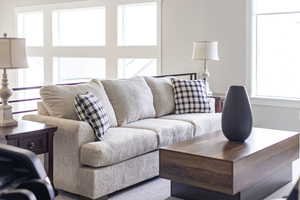 View of living area