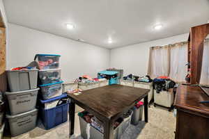 View of game room