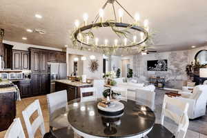 View of Great Room from dining.