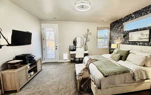 View of side wall to backyard.