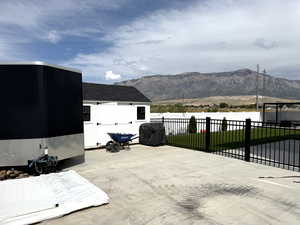 Professionally landscaped yard and fully fenced with 14 x 14 pergola pad with extended patio extension 13 x13.