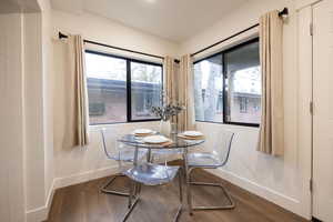 Apt. #3 Dining area-new addition