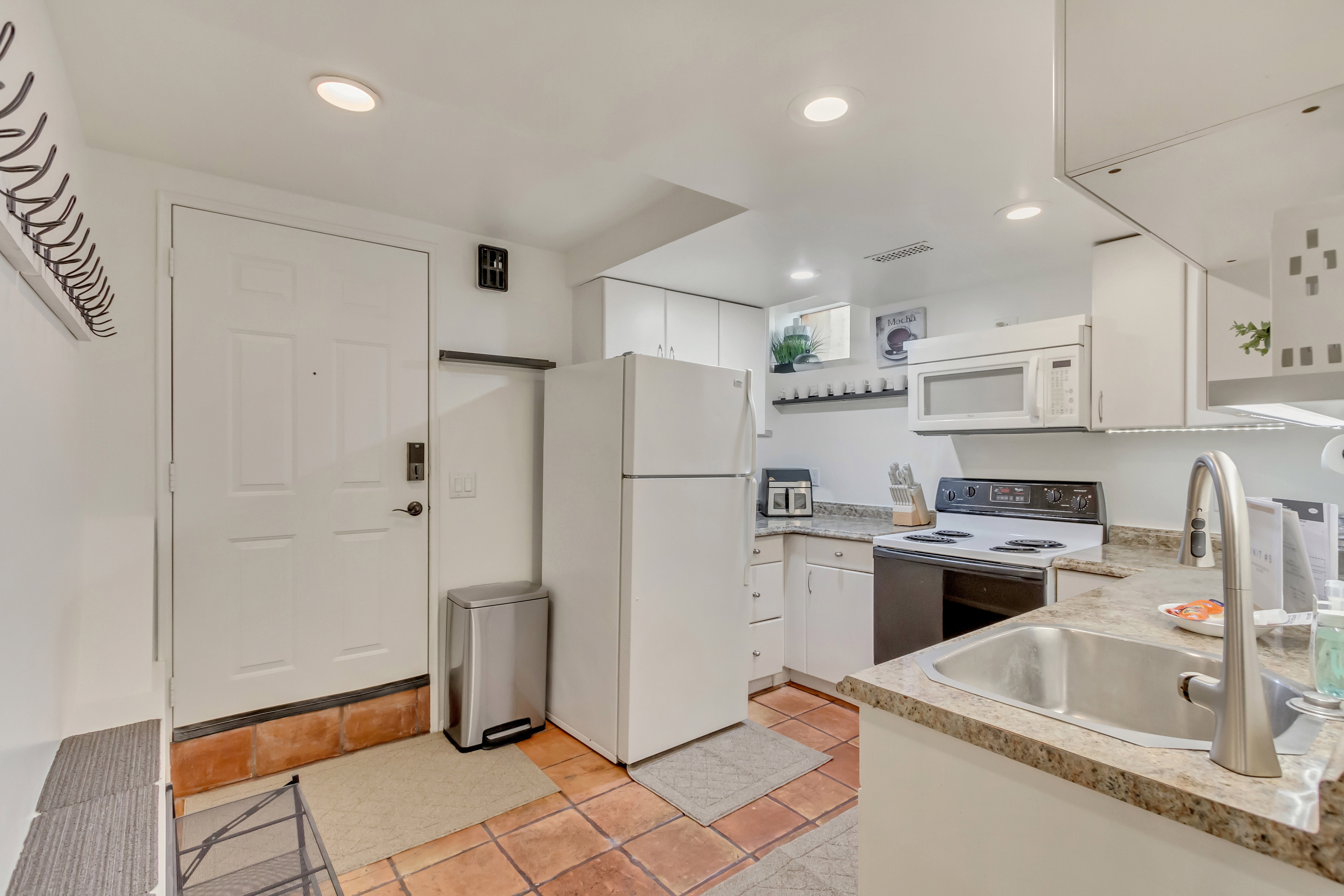 Apt. #5 Entry and Kitchen