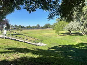 View of Scotts Park just across the street