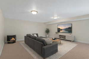 Virtually staged with AI