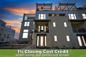 Stunning SoDa Row townhome with direct access to Oquirrh lake and BEAUTIFUL views!