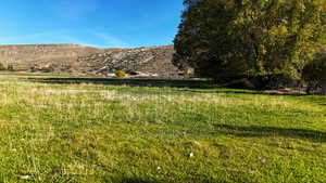 Mountain view featuring rural landscape