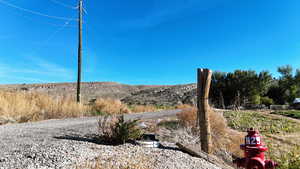 View of mountain backdrop
