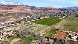 View of rural area with mountains