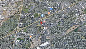 West - East Aerial View