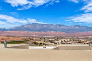 View of mountain backdrop