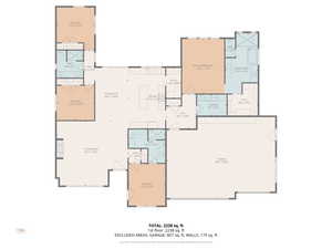 View of home floor plan
