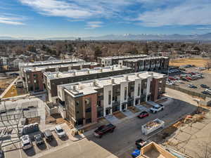 Drone / aerial view of mountains