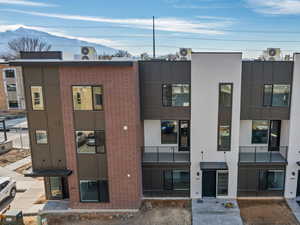 View of property featuring a mountain view