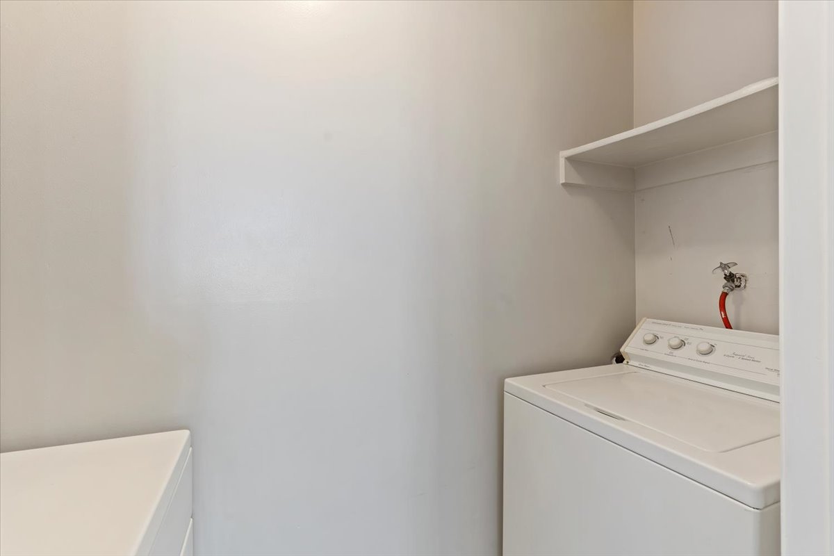 Laundry area