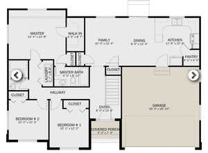 View of home floor plan