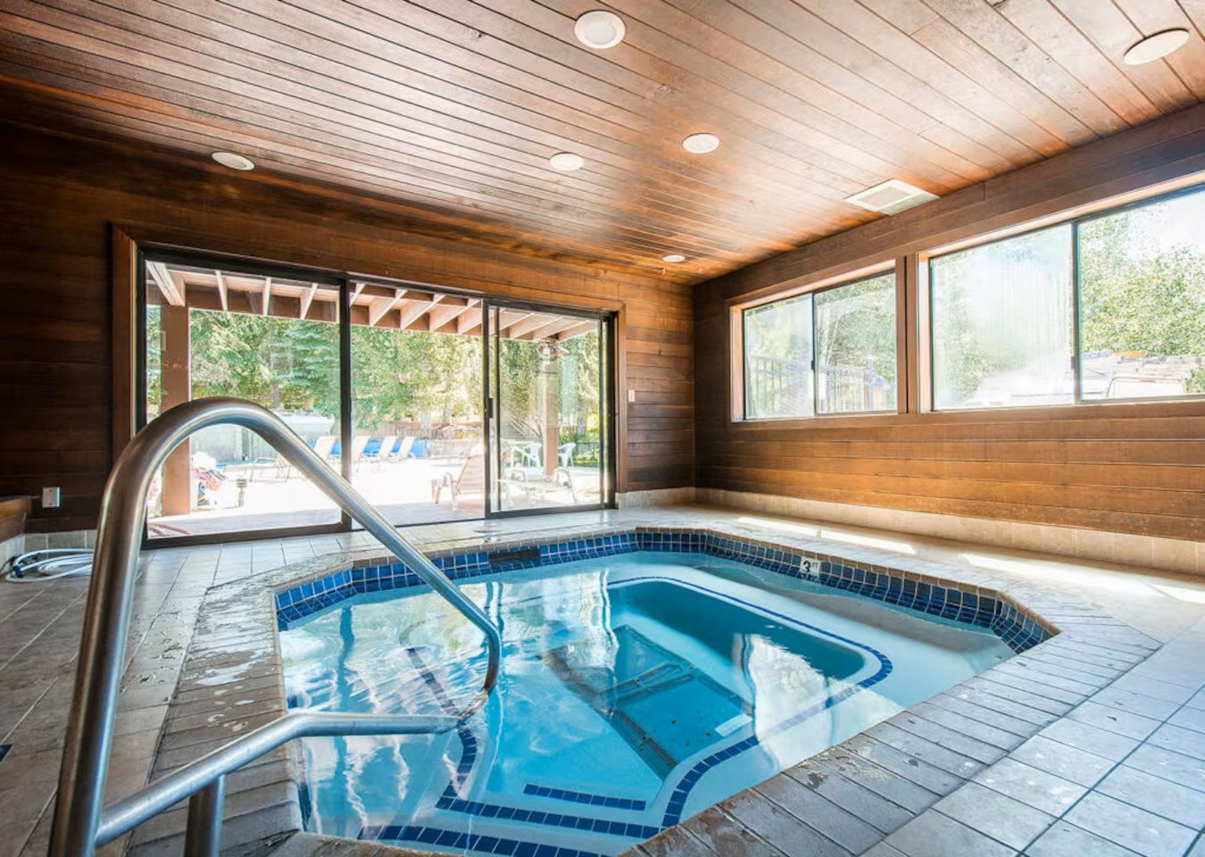 indoor hot tub