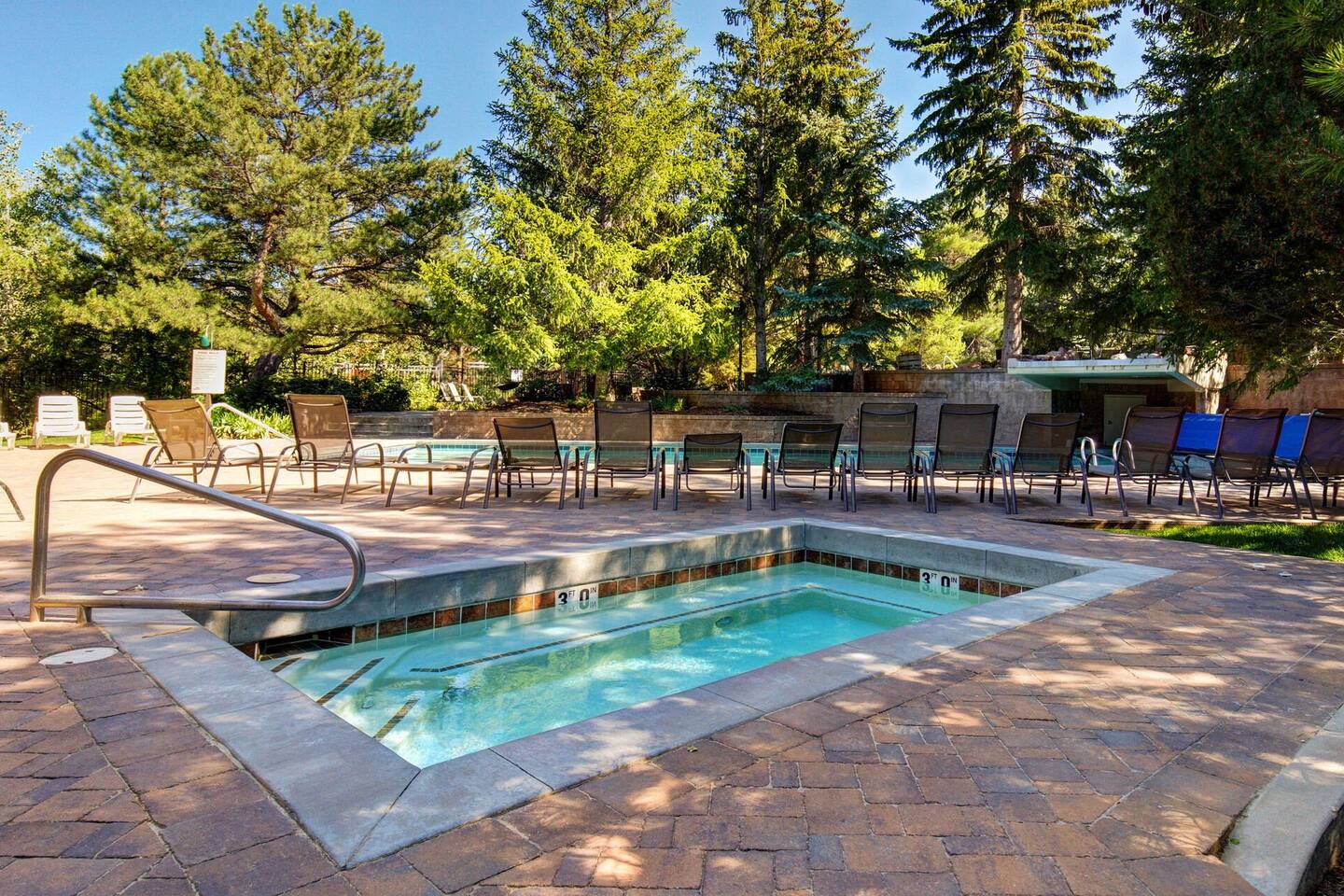 Outdoor hot tub