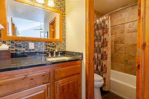 Second level bathroom