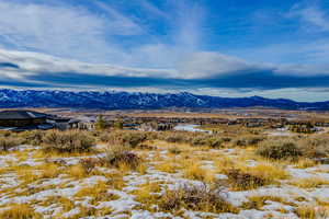 View of mountain backdrop