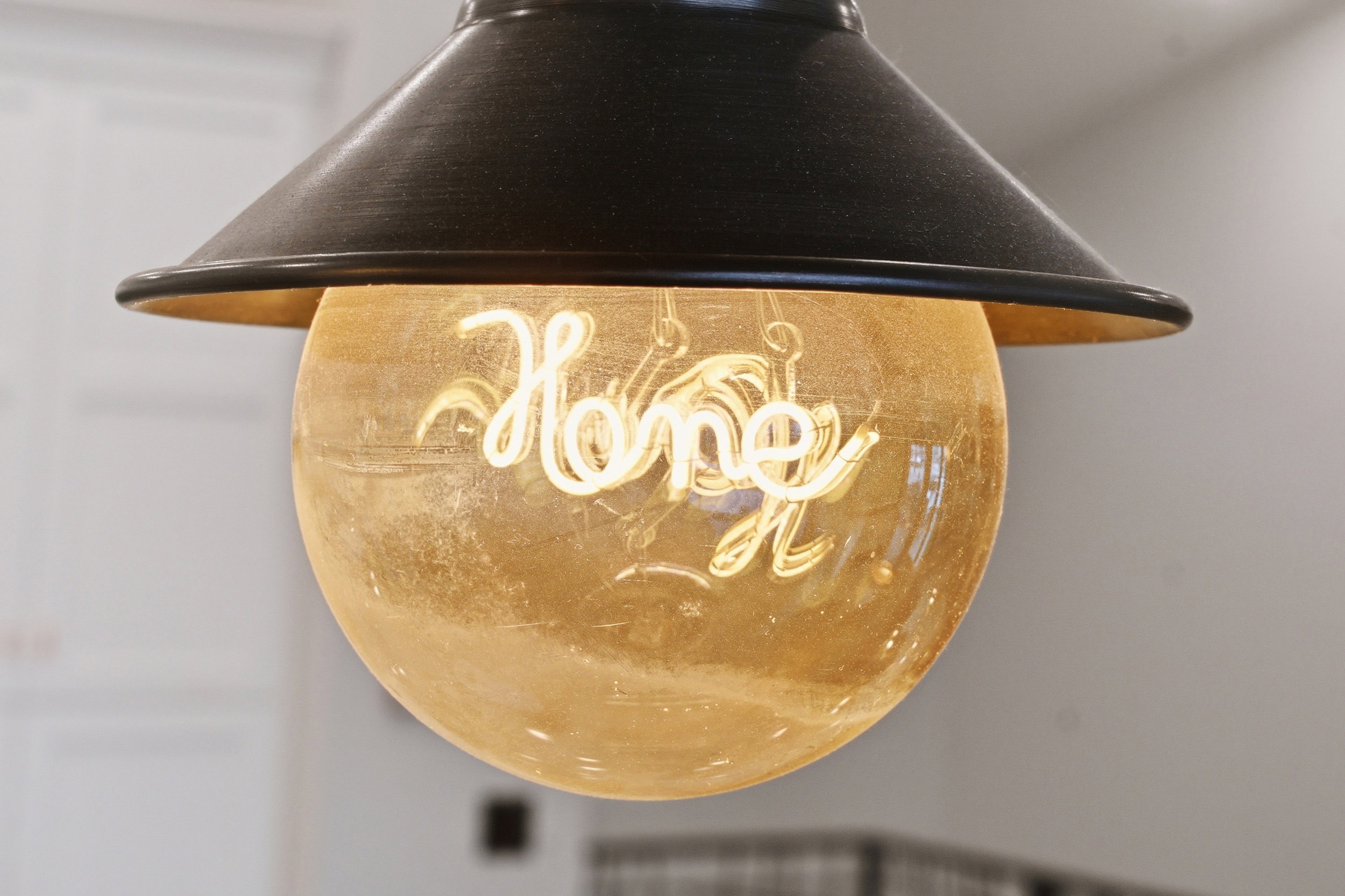 Detailed view of the Dining Room Lights.  Home!