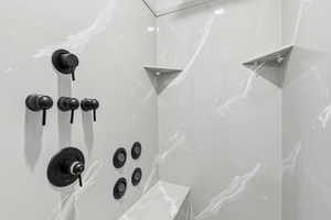 Master Bathroom jetted shower