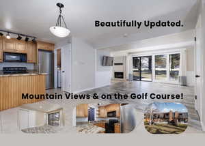 View of a document with a collage of images